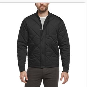 (5)Banana Republic Men's Quilted Bomber Jacket